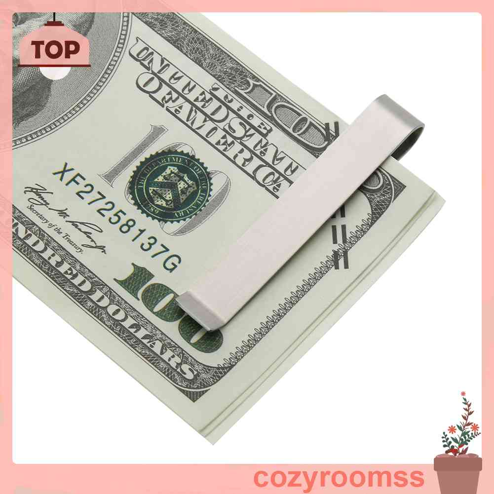 Kẹp Thanh Bill Bằng Thép Không Gỉ Bền Chắc Thiết Thực Cho Nam Và Nữ