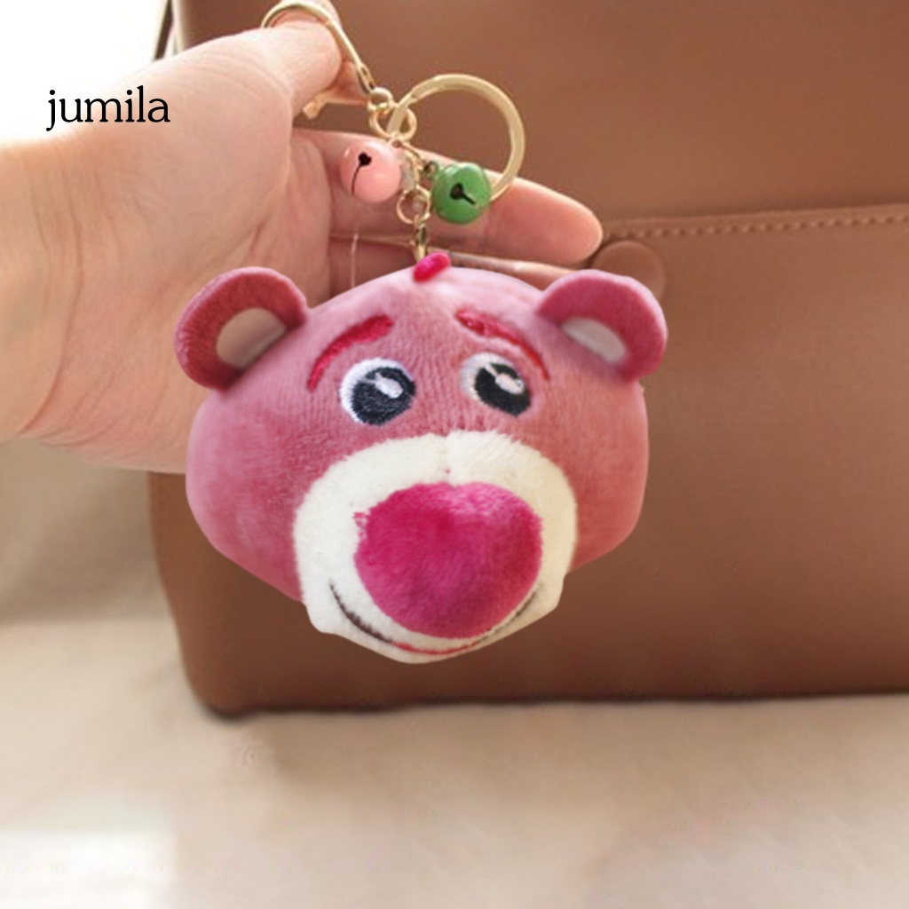 Gấu Nhồi Bông 10cm Treo Móc Khóa Trang Trí Dễ Thương