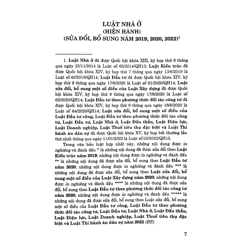 Sách Luật Nhà Ở