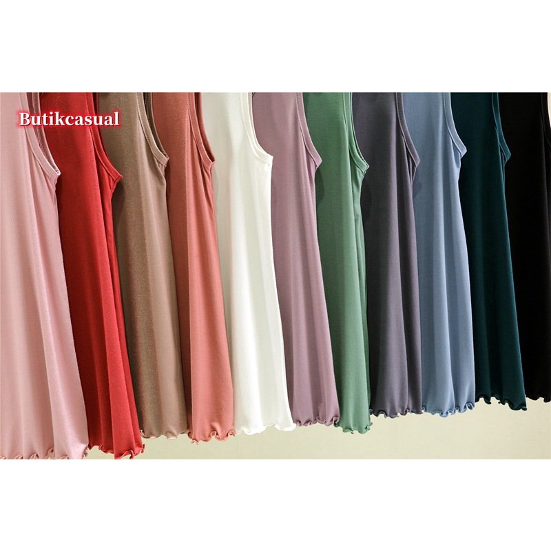 Áo Thun cotton Mỏng Sát Nách Cổ Tròn Dáng Rộng Thời Trang Mùa Hè 2023 Mới Cho Nữ