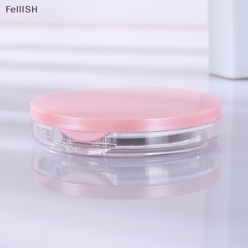 Hộp Đựng Phấn Trang Điểm Bằng Nhựa Siêu Mỏng Tiện Dụng Mang Theo Du Lịch 439br