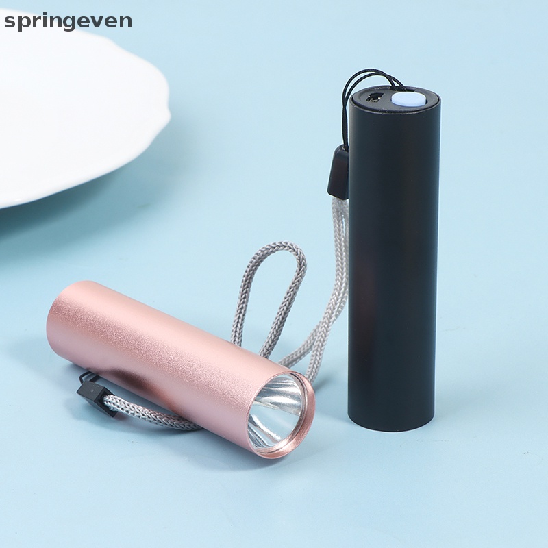 Đèn Pin LED Mini 3 Chế Độ Có Thể Sạc Lại ​Đèn Pin Cầm Tay Nhỏ Gọn Tiện Lợi