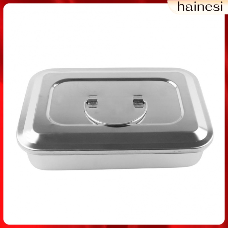 Khay Vuông Bằng Kim Loại Đựng Đồ Khử Trùng Tiện Dụng