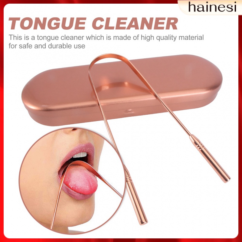 Dụng Cụ Vệ Sinh Lưỡi Bằng Thép Không Gỉ Chất Lượng Cao