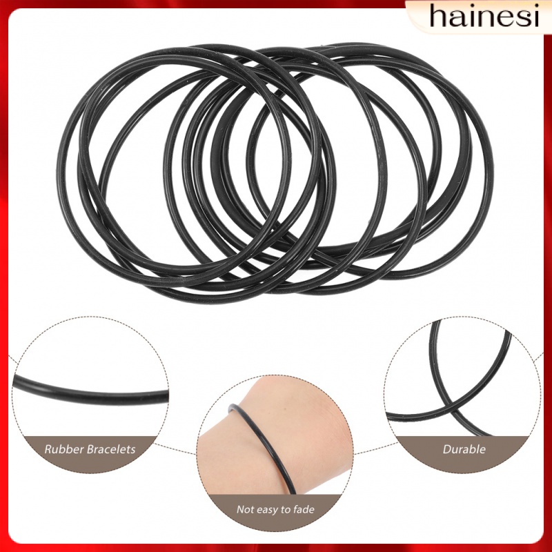 Set 10 Vòng Tay Silicone Co Giãn Cho Bé