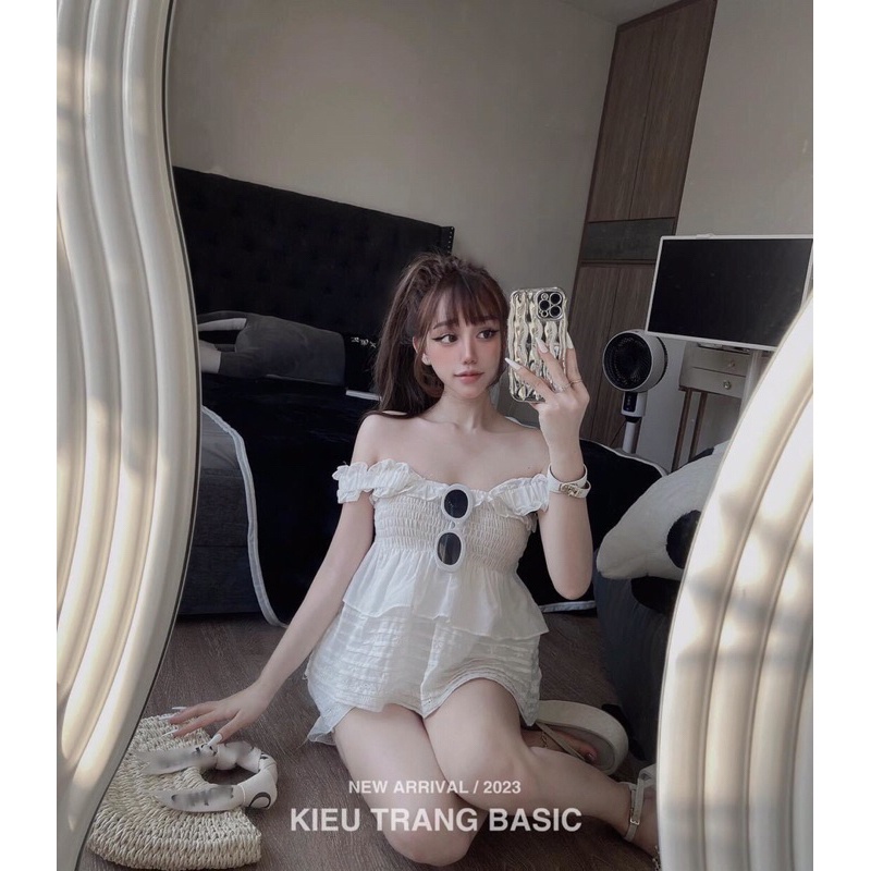 Set áo dây thô quần sooc