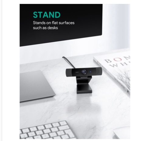 Webcam AUKEY PC-LM1E 1080p Kèm Mic Thu Âm / Máy Tính Để Bàn / laptop