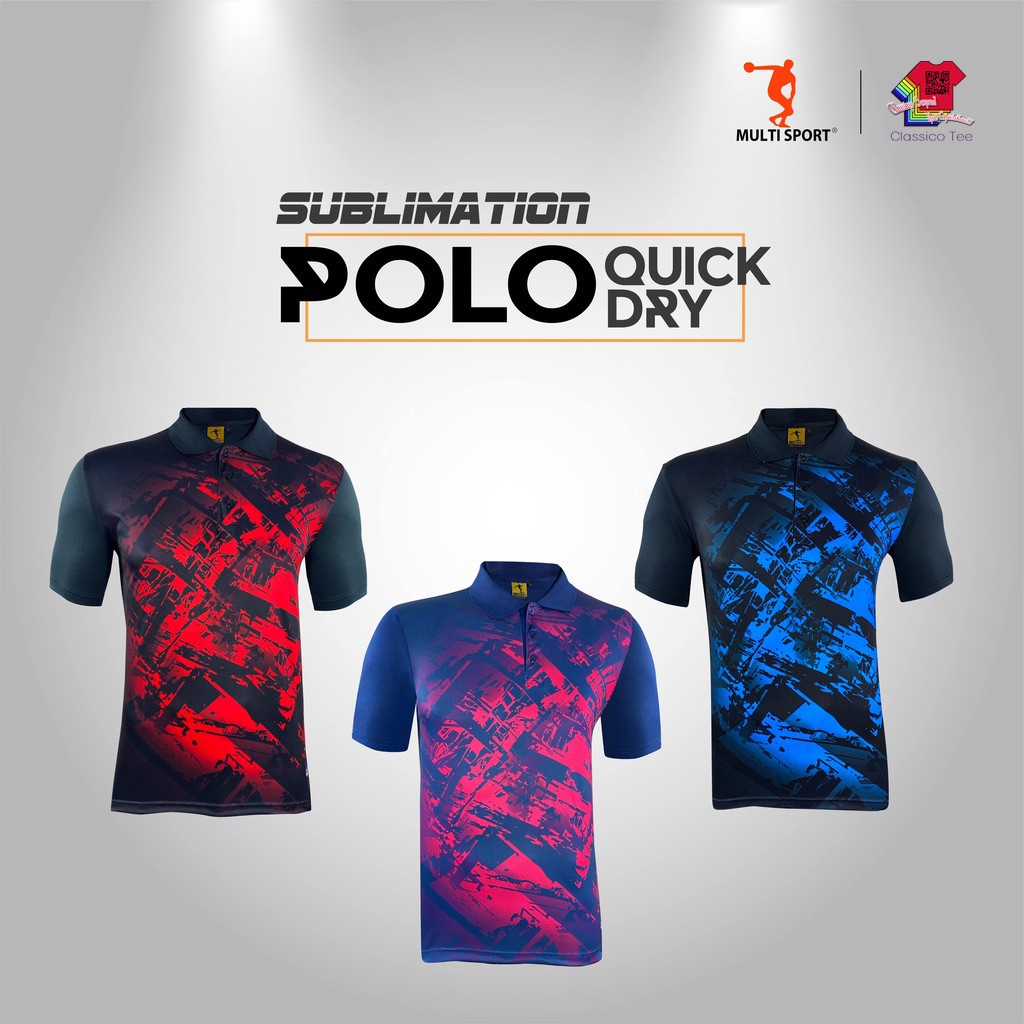 Áo Thun Unisex Nhanh Khô MàU Đen Đỏ Hải Quân Hoàng Gia Magenta