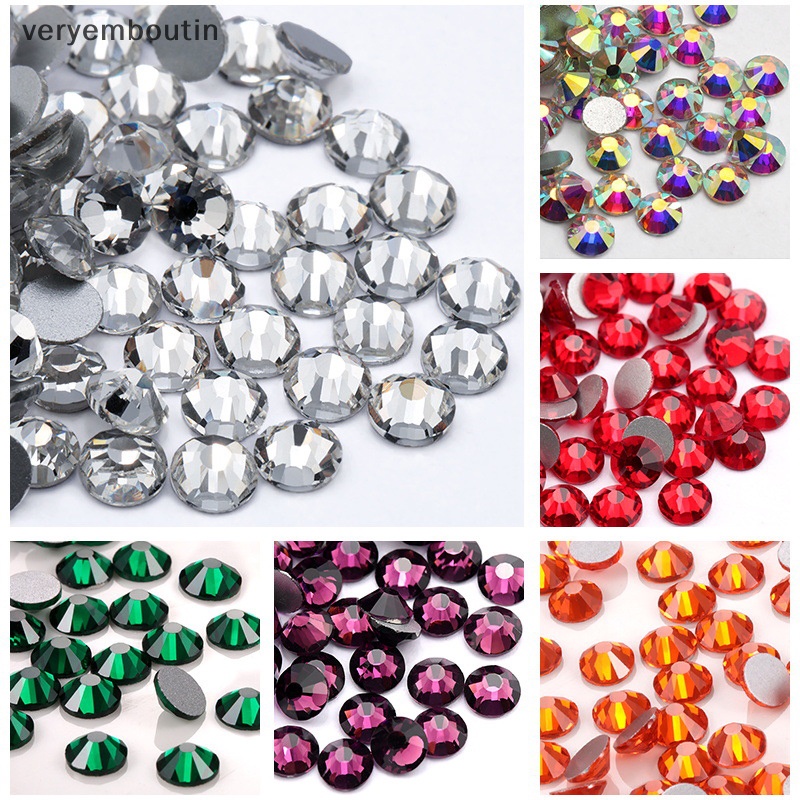 Set 1440 Hạt Cườm Đá 2mm Dùng Để Làm Đồ Trang Sức Thủ Công DIY