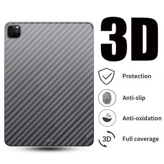 Lưng Phim Dán Bảo Vệ Màn Hình Họa Tiết Sợi Carbon Cho iPad 10.2 9th 8th 7th 10th 10.9 Mini 6 Air 5 4 3 2 1 Pro 10.5 12.9 11 2022 2021 2020 9.7 5th 6th