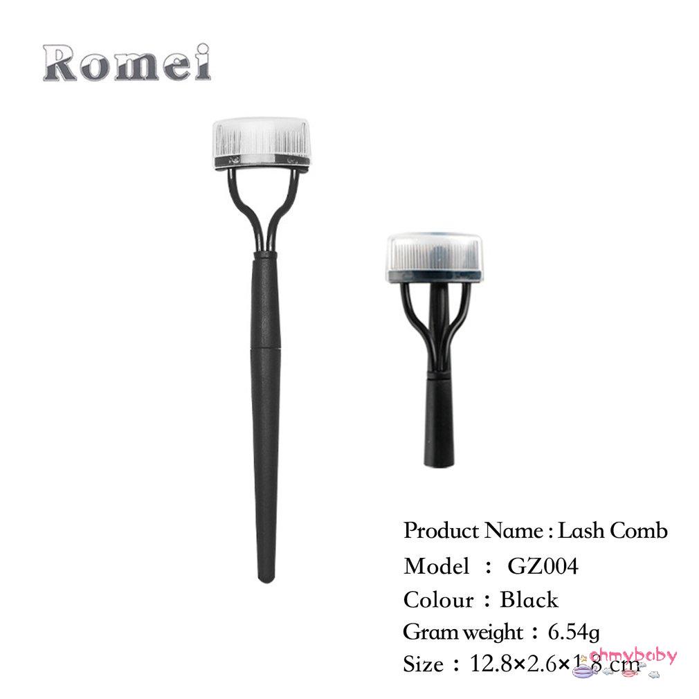 [OMB] Lông Mi Chải Răng Không Gỉ Mascara Applicator Definer Bàn Có Nắp Lược Mày Dụng Cụ Tách [Z/8]