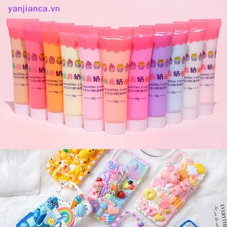 Lọ kem đất sét resin 15ml dùng làm ốp điện thoại diy