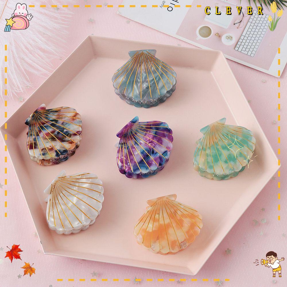 Kẹp Tóc Càng Cua Bằng Acrylic Thời Trang Đi Biển Cho Nữ