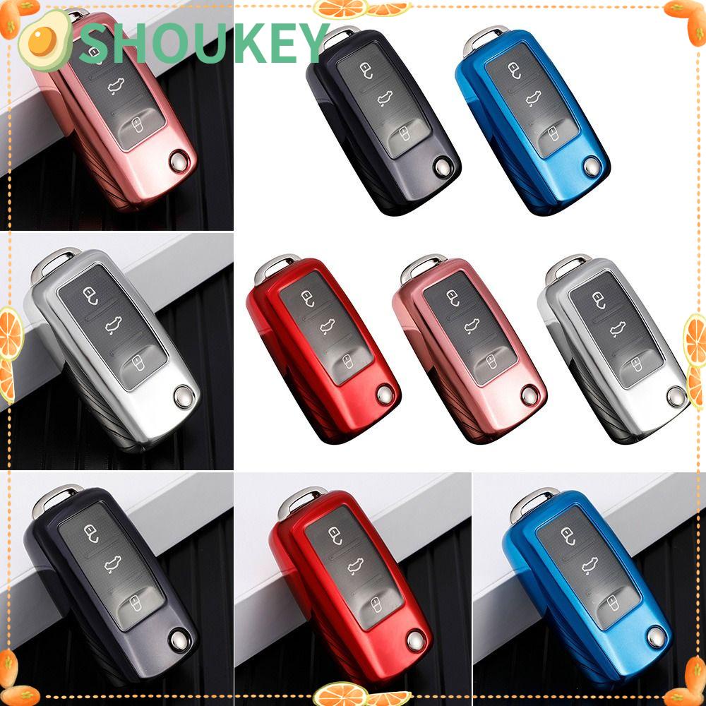 Vỏ Bảo Vệ Chìa Khóa Điều Khiển Từ Xa Cho Xe Hơi Volkswagen VW POLO Tiguan