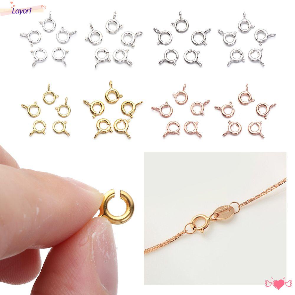 Vòng Nối Bằng Bạc Sterling S925 Làm Thủ Công LAYOR1|Vòng Nhảy Có Vòng Hở Chất Lượng Cao