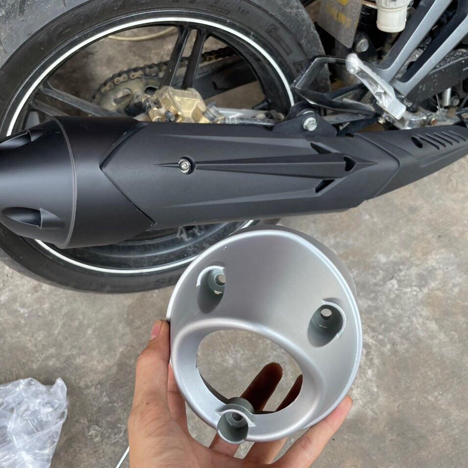 Ốp pô LC V6 cho Exciter 150 S2 - [ Gắn như zin , không cần chế ]