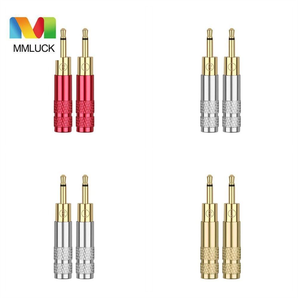 Giắc Cắm Tai Nghe Bằng Đồng Màu Đen|Dây Kết Nối Tai Nghe Cho HD700 he400i he1000 Hifi