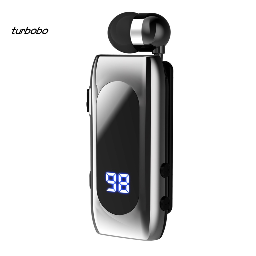 Tai nghe không dây Mini turbobo K55 Có Kẹp Gắn Cổ Áo Nhắc Nhở Cuộc Gọi Tiện Dụng Khi Lái Xe