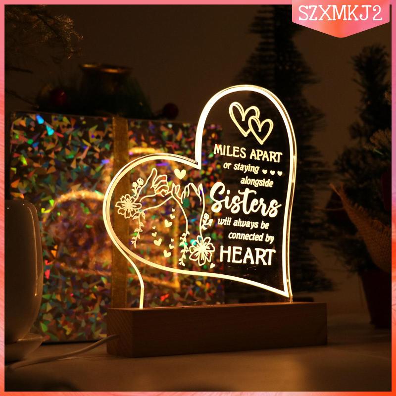 Đèn LED 3D szxmkj2 Thiết Kế Hiện Đại Bằng Acrylic