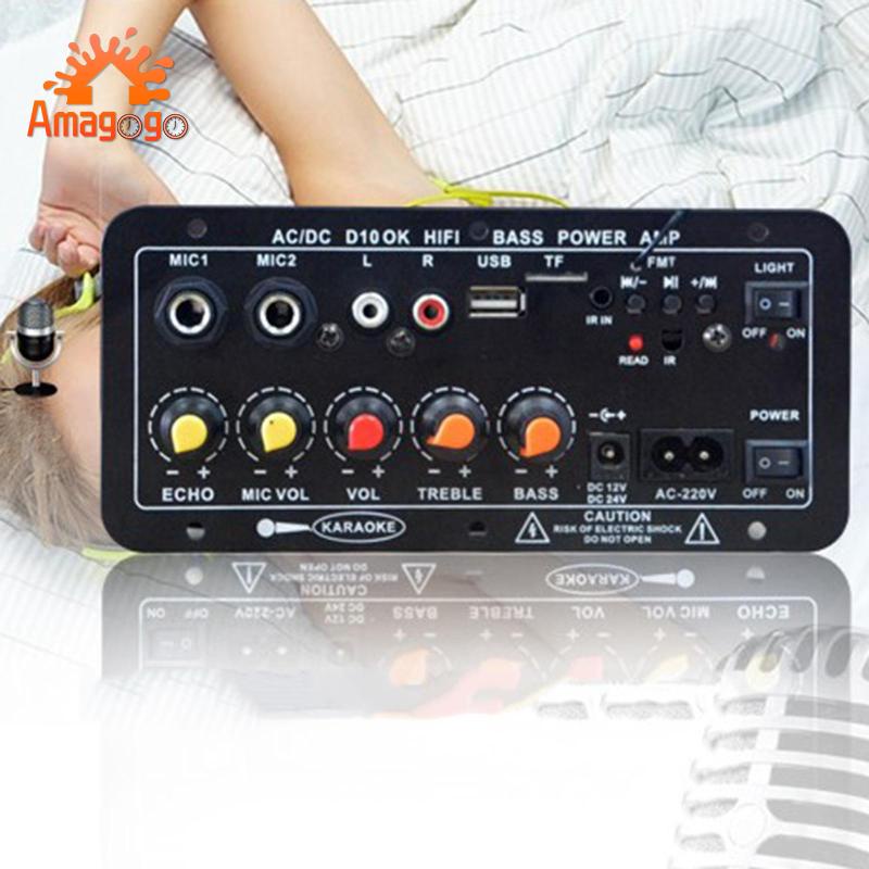 Mô đun khuếch đại âm thanh amagogo Mono AMP Bluetooth 4.2 120W 220V / 12V / 24V