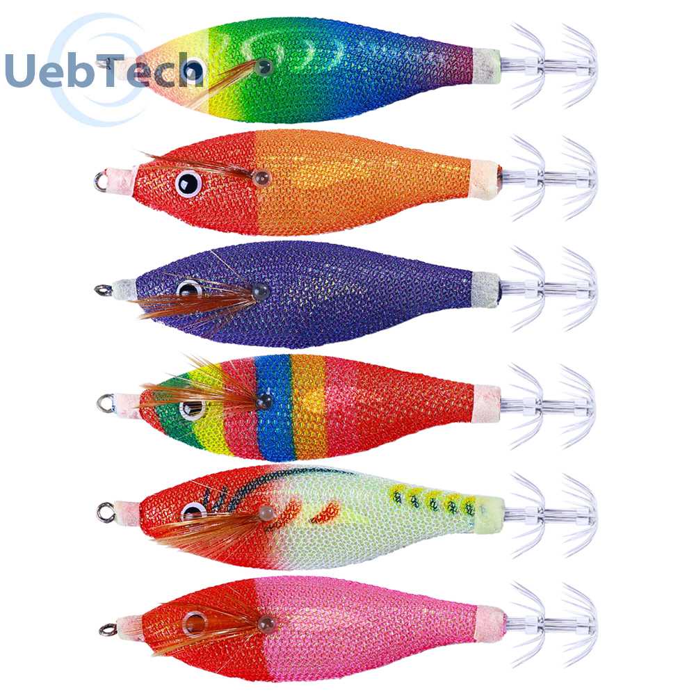 Mồi Câu Cá Giả Hình Tôm Dạ Quang Chống Ăn Mòn Có Móc Tiện Dụng