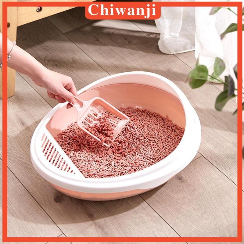 [Chiwanji] Hộp Đi Vệ Sinh Cho Mèo Trong Nhà