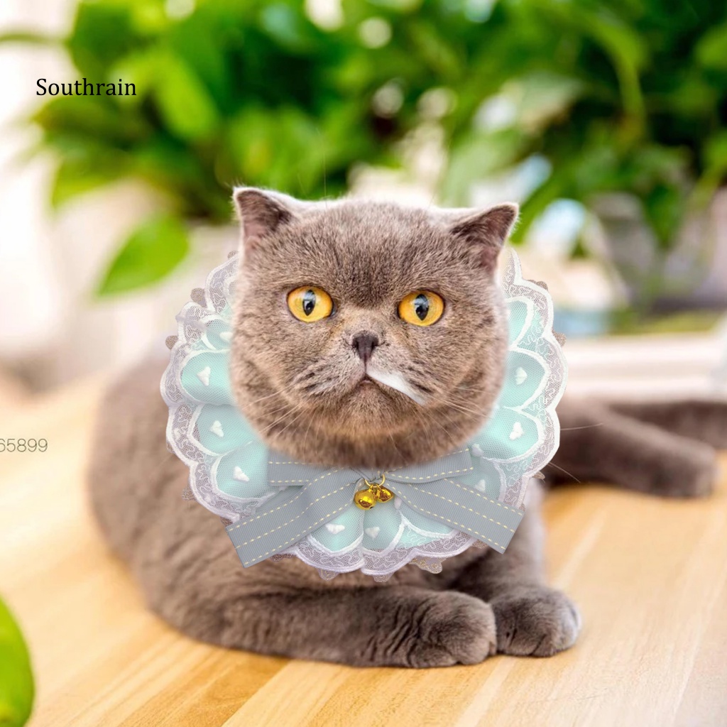 Khăn Quàng Cổ Thắt Nơ Đáng Yêu Thoải Mái Cho Thú Cưng