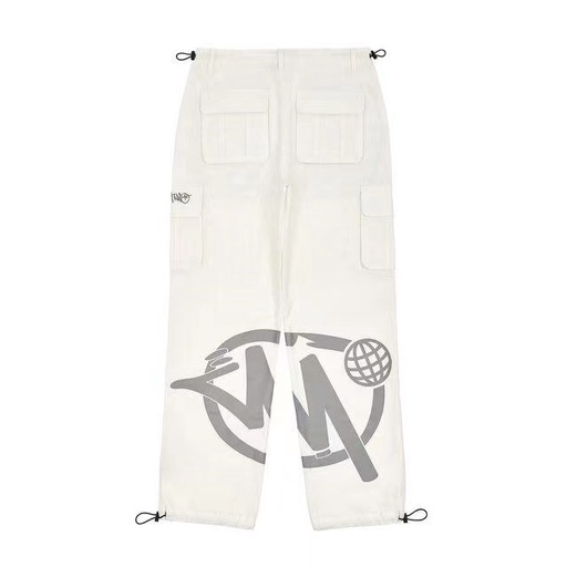 Quần ống rộng Màu Đen In Chữ Y2K Phong Cách Harajuku hip hop Thời Trang 2023 Cho Nam