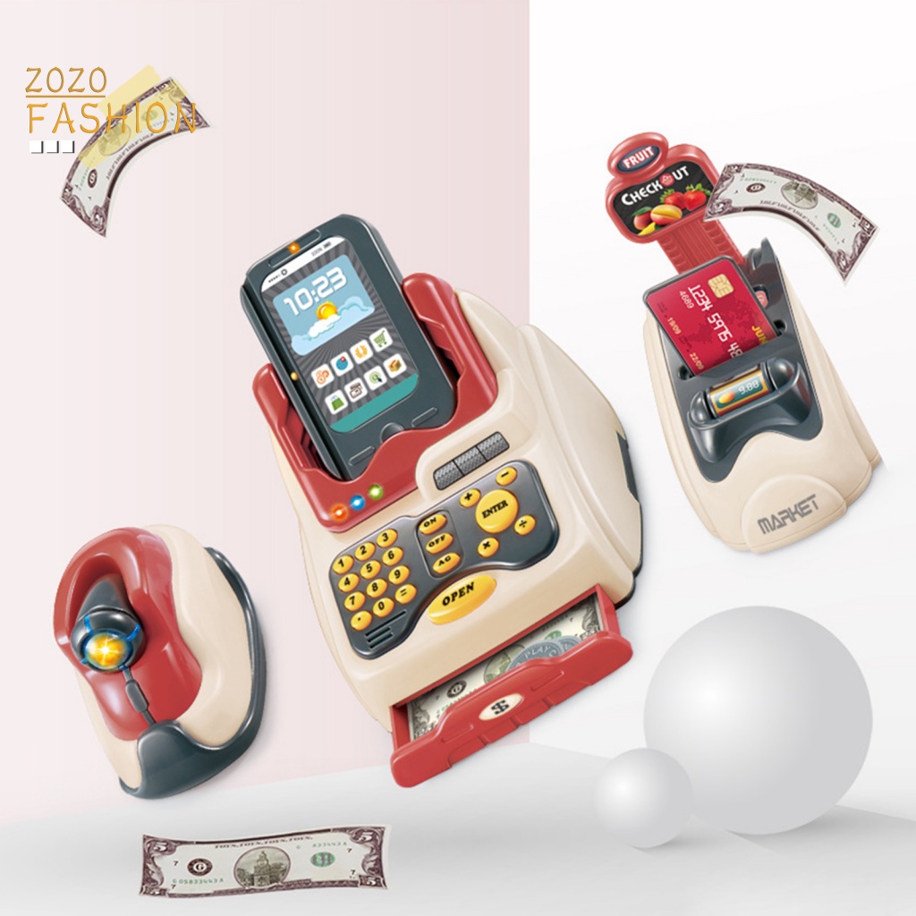 Bộ 36 Thẻ Tín Dụng Đồ Chơi Thu Ngân Siêu Thị Dành Cho Các Bé