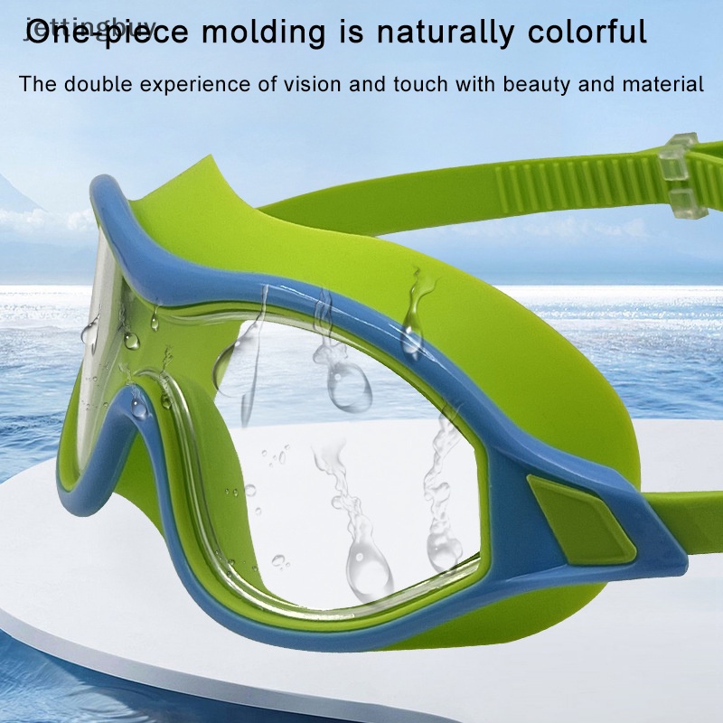 1 Kính Bơi Silicone Chống Bọt Chuyên Nghiệp Cho Người Lớn