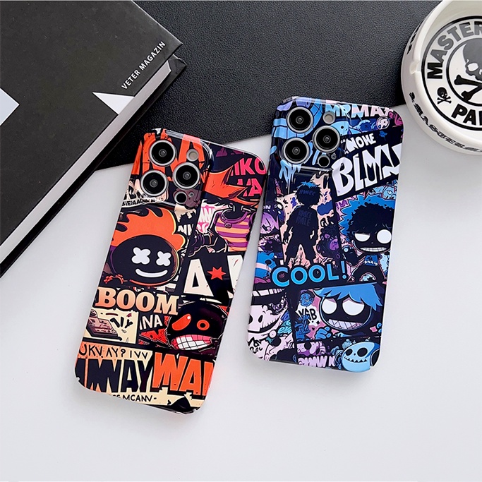 Ốp Điện Thoại Họa Tiết Graffiti Cho iPhone 14Pro 11Pro Plus 14 Promax1213 Pro 14Pro 1114iPhone Pro 1411 MaxiPhoneMax11 MDI8