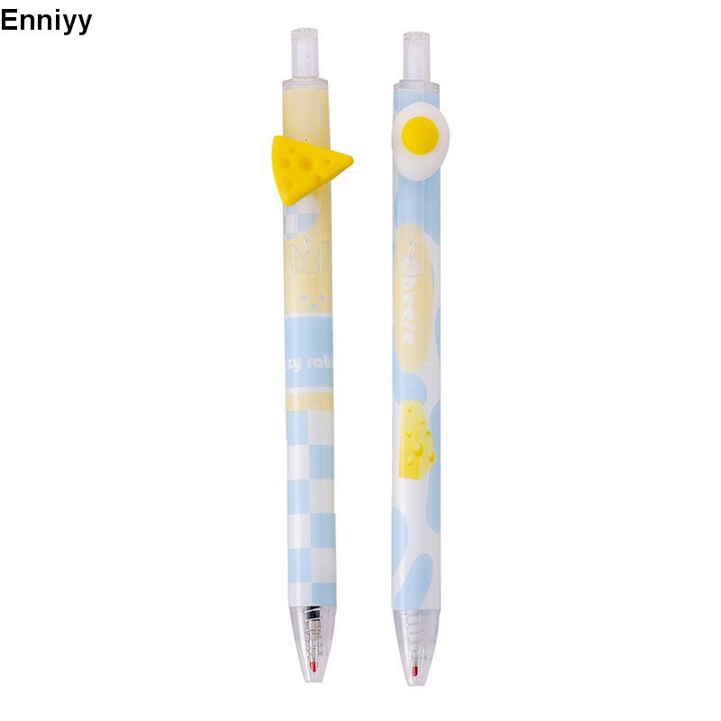 ✨✨Bút Gel Nhấn Hình Quả Trứng Phô Mai Hoạt Hình Cho Học Sinh