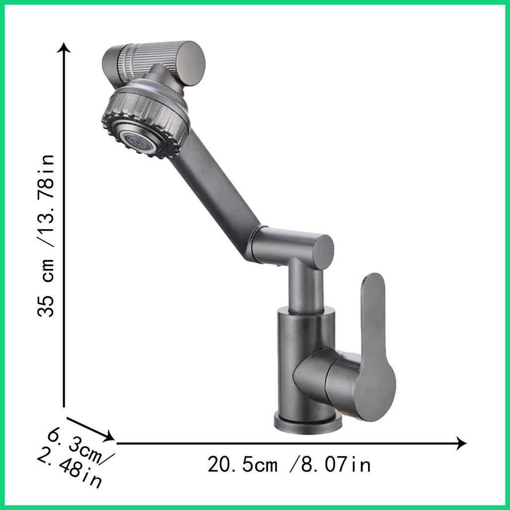 Đầu Nối Vòi Nước Xoay 1080 Độ Bằng Thép Không Gỉ Thông Dụng Cho jiwvn Jwvn