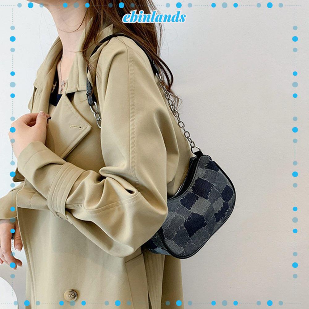 EBINLANDS Túi Xách Đeo Vai Siêu Nhẹ Kiểu Dáng Đơn Giản Hợp Thời Trang