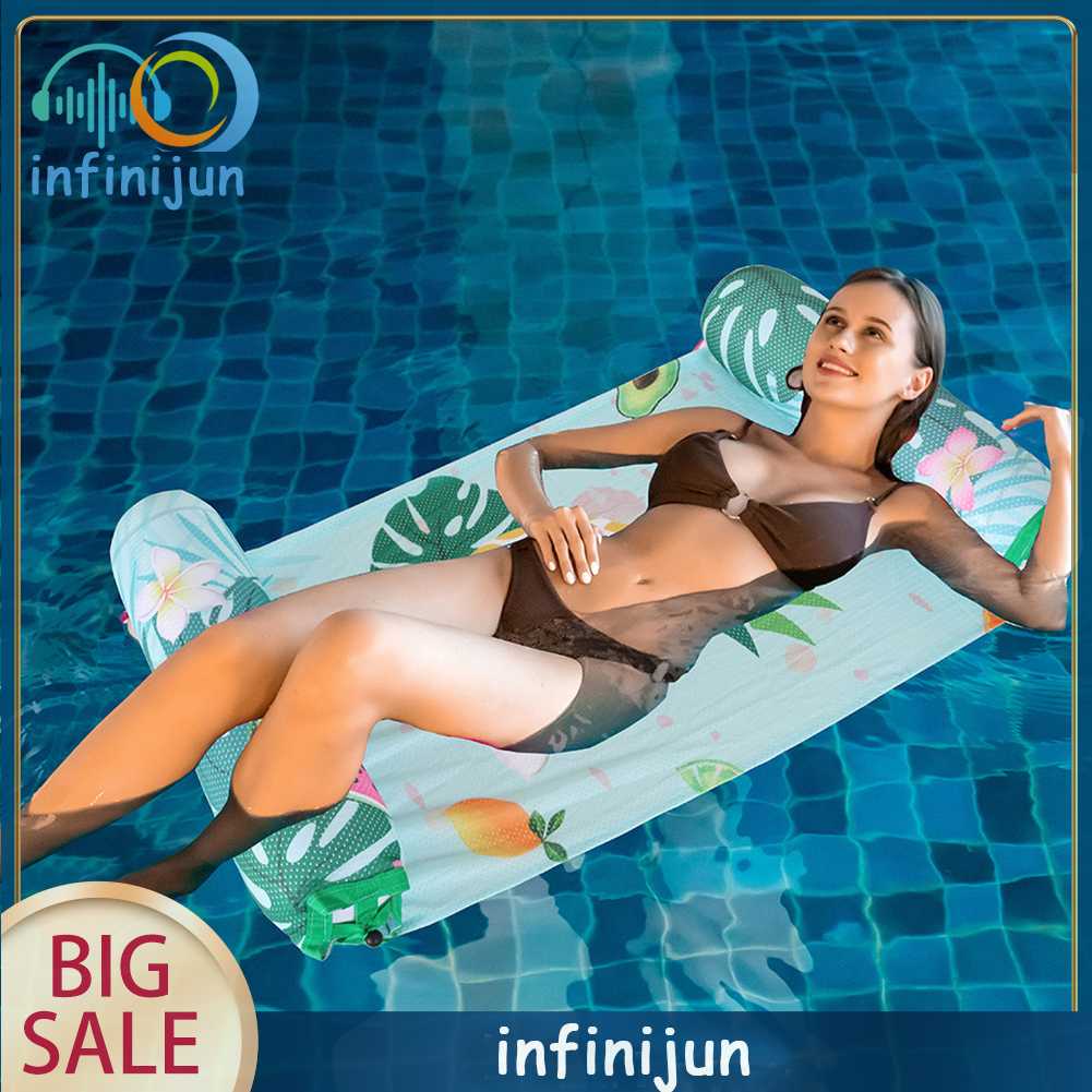 Nệm Bơm Hơi PVC Thoải Mái Tiện Dụng Cho Hồ Bơi Mùa Hè