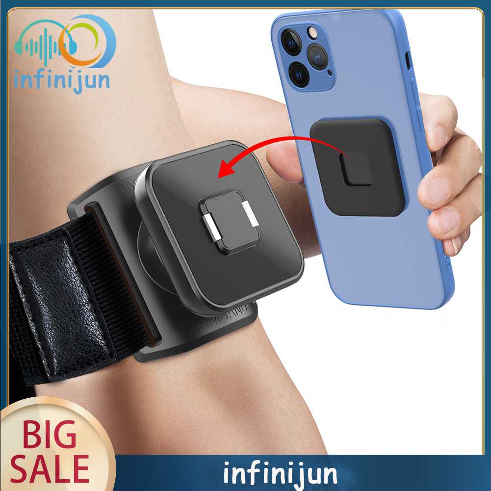 Giá Đỡ Điện Thoại Đeo Cánh Tay Tháo Lắp Nhanh