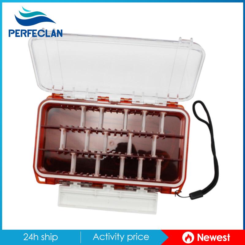 Hộp Đựng Dụng Cụ Câu Cá Trong Suốt Gọn Nhẹ Đa Năng