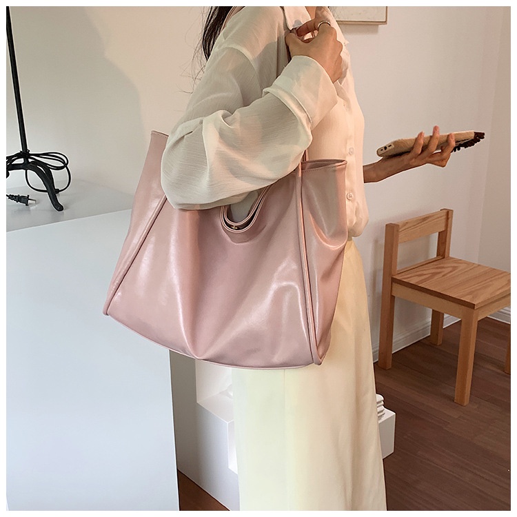 Túi Tote Đeo Vai Sức Chứa Lớn Phong Cách Mới Hợp Thời Trang Xuân Hè Cho Nữ