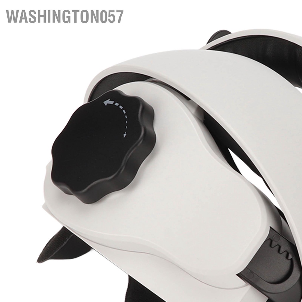 Washington057 Dây đeo đầu VR Miếng bọt biển có thể điều chỉnh tháo rời và Băng ABS dành cho Oculus Quest 2 Entertainment