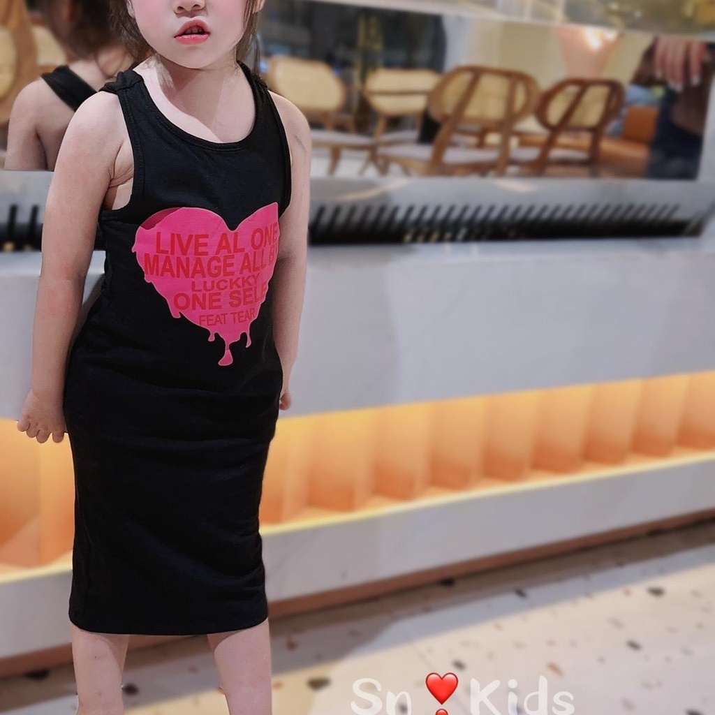 Váy body chất cotton hở lưng dây đan chéo