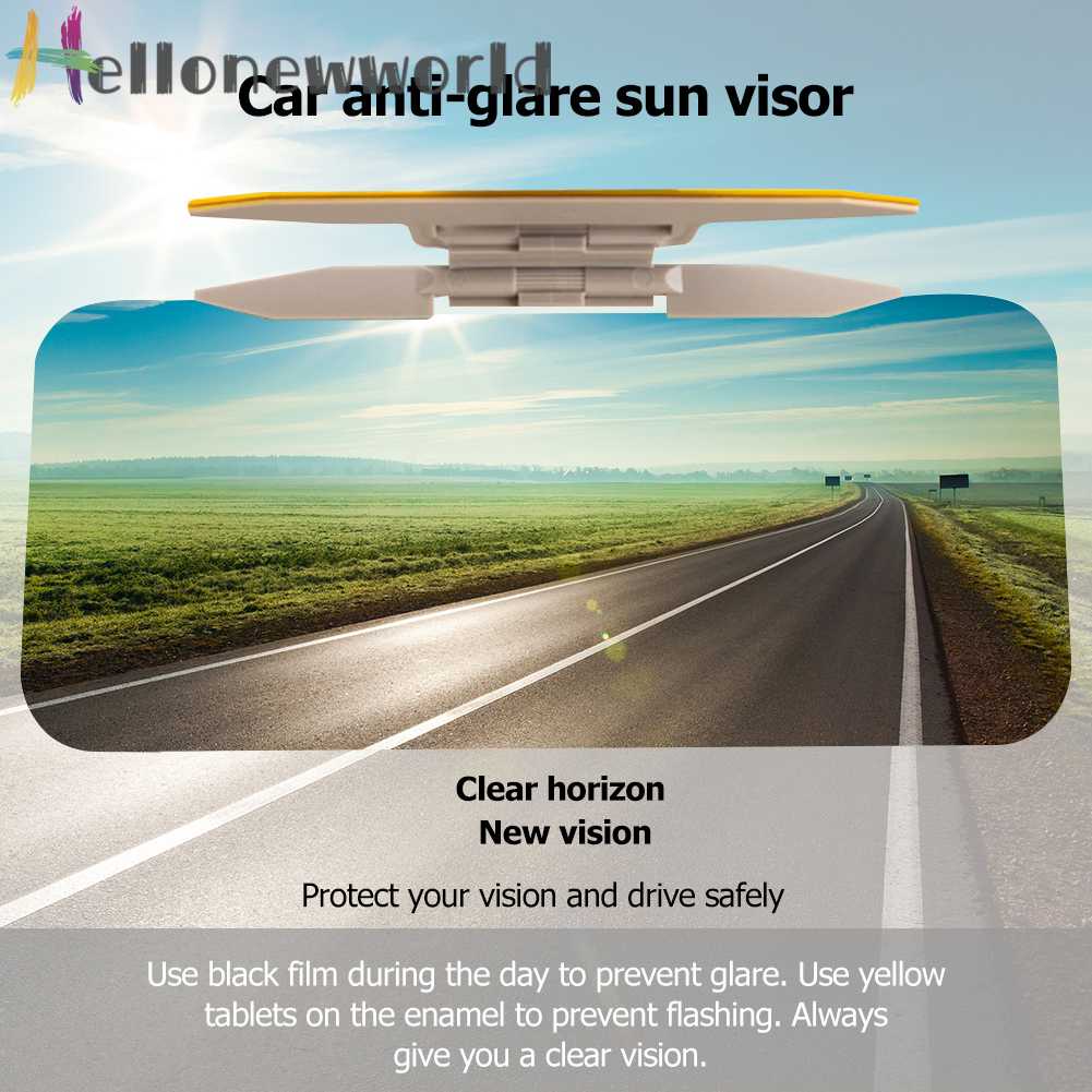 Kính Mát Chống Lóa 2 Trong 1 Cho Xe Hơi