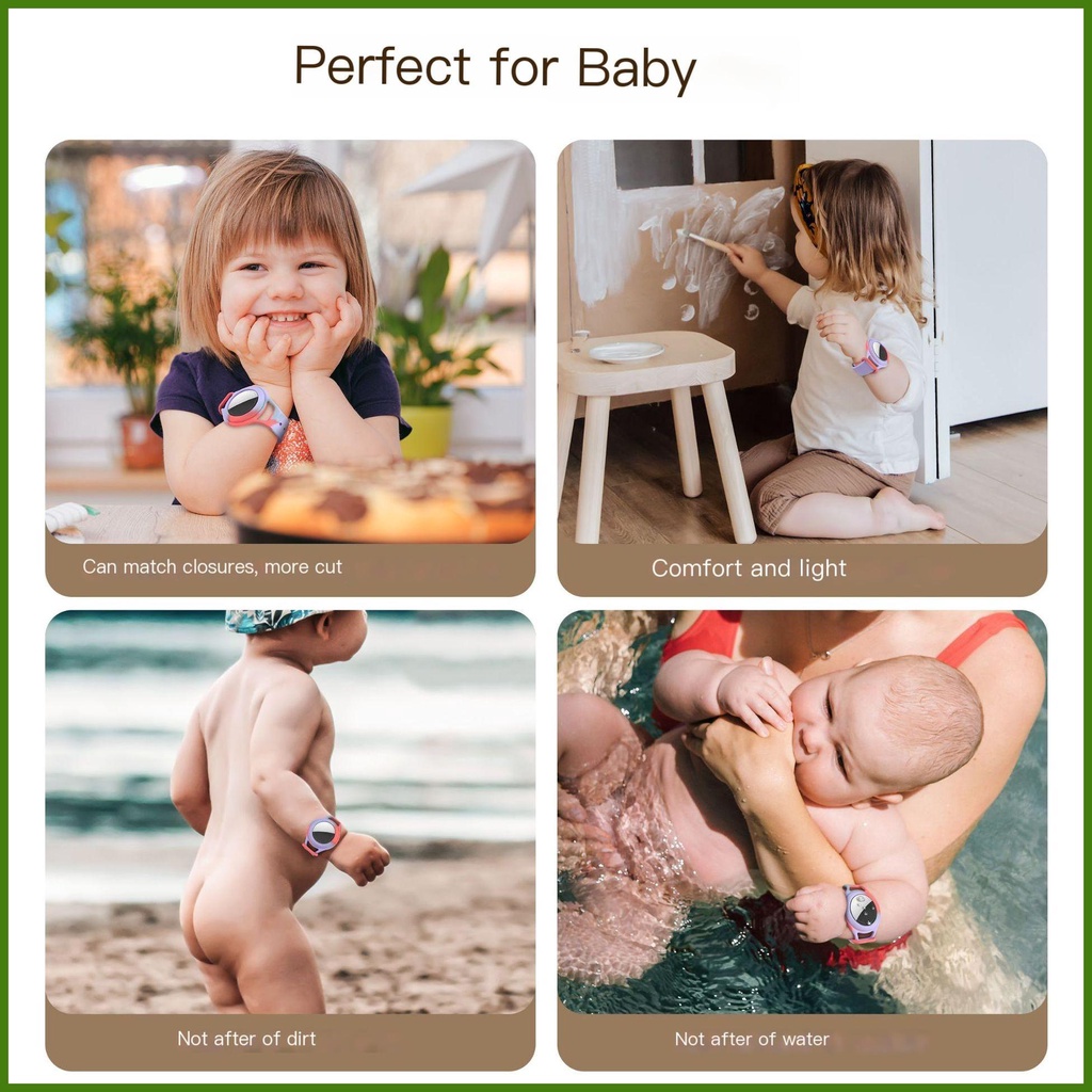 Ốp silicone Mềm Hình Hoạt Hình Có Dây Đeo Cổ Tay Dành Cho airtag tracker