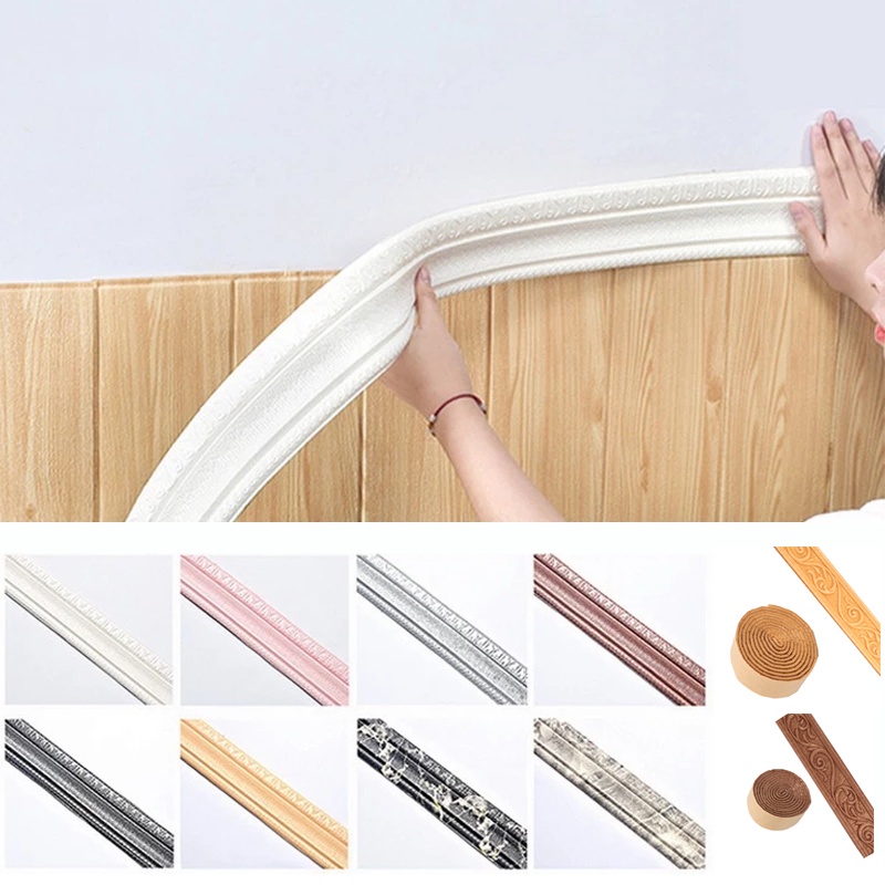 Miếng Dán Tường 3D Bằng Xốp Tự Dính Chống Thấm Nước Trang Trí Nhà Cửa