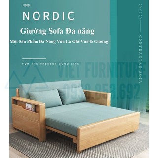 Giường sofa gấp gọn thông minh hai trong một - giường sofa đa năng - giường gấp gọn -giường kéo