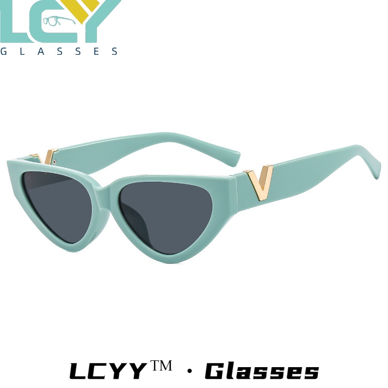 Kính Mát Gọng Mắt Mèo Tam Giác Thời Trang LCYY2023 923