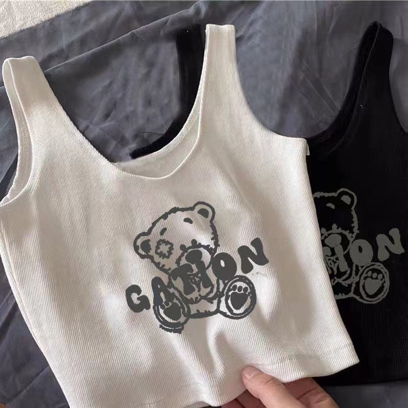 Áo Hai Dây Dệt Kim Nhỏ Mặc Ngoài Trời Bán Chạy Thời Trang Mùa Hè Cho Nữ