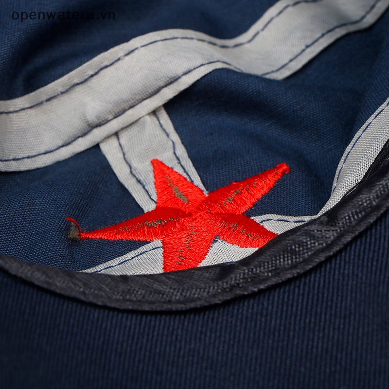 1 Mũ Lưỡi Trai Chất Liệu Cotton Hình Ngôi Sao Màu Đỏ Thời Trang Có Thể Điều Chỉnh Cho Nam Nữ