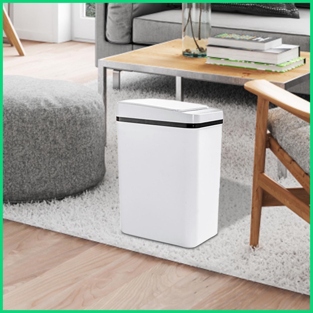 Thùng Rác Thông Minh Cảm Ứng Chuyển Động 12L Có Nắp Chống Nước