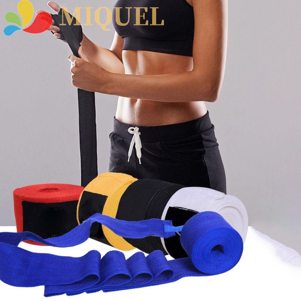 Băng Quấn Cổ Tay Vải Cotton Hỗ Trợ Tập Boxing Chất Lượng Cao