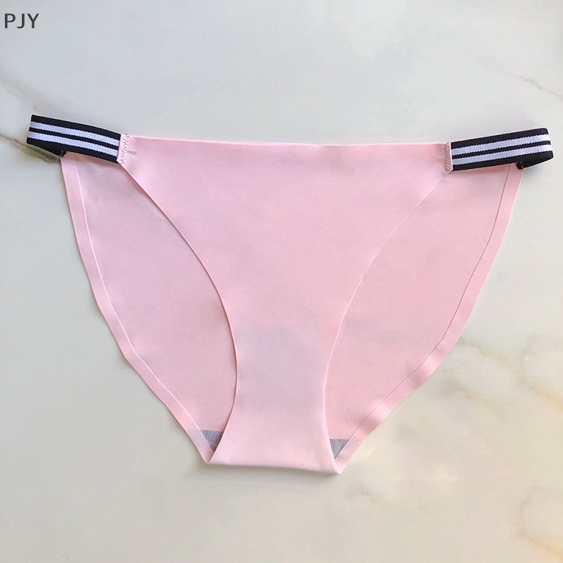 1 Quần Lót Mềm Mại Không Đường May Lưng Thấp M-XL 9 Màu Cho Nữ PJ